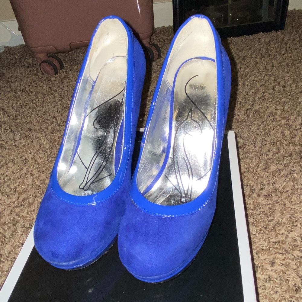 Blue baby phat heels - Picture 2 of 5